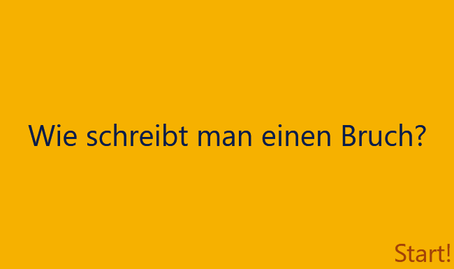 Kurzes Video, das zeigt, wie eine ganze Pizza in zwei Teile geschnitten wird und wie der Bruch bei jedem Schritt geschrieben wird.