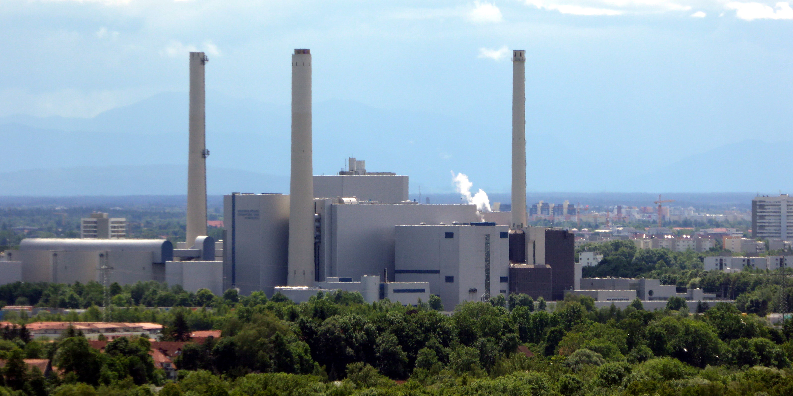 Abb. 6: Heizkraftwerk München Nord mit Müllverbrennung