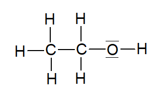 Strukturformel Ethanol