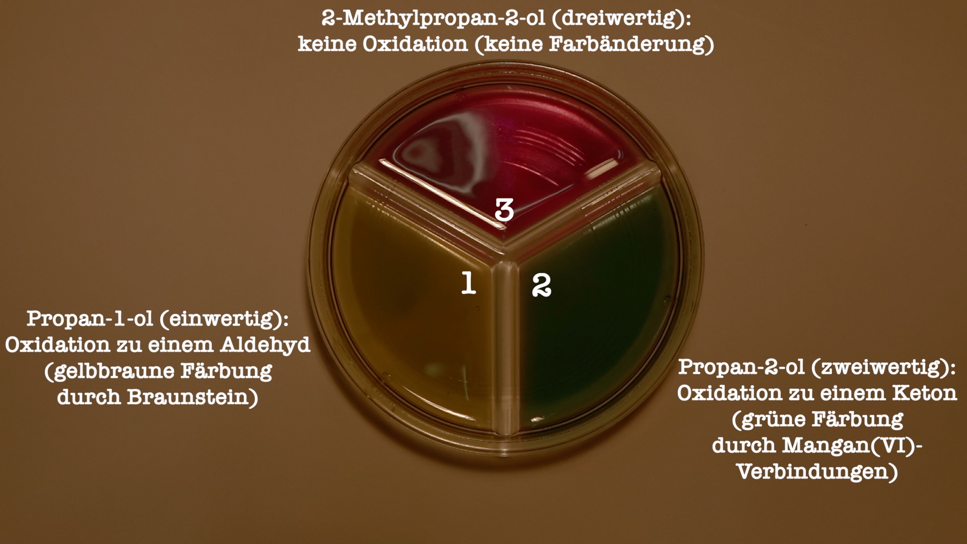 Oxidation von Alkoholen