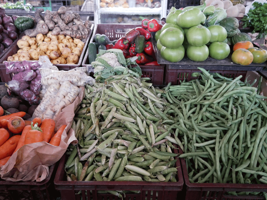 Verduras Mercado de Honda - Colombia