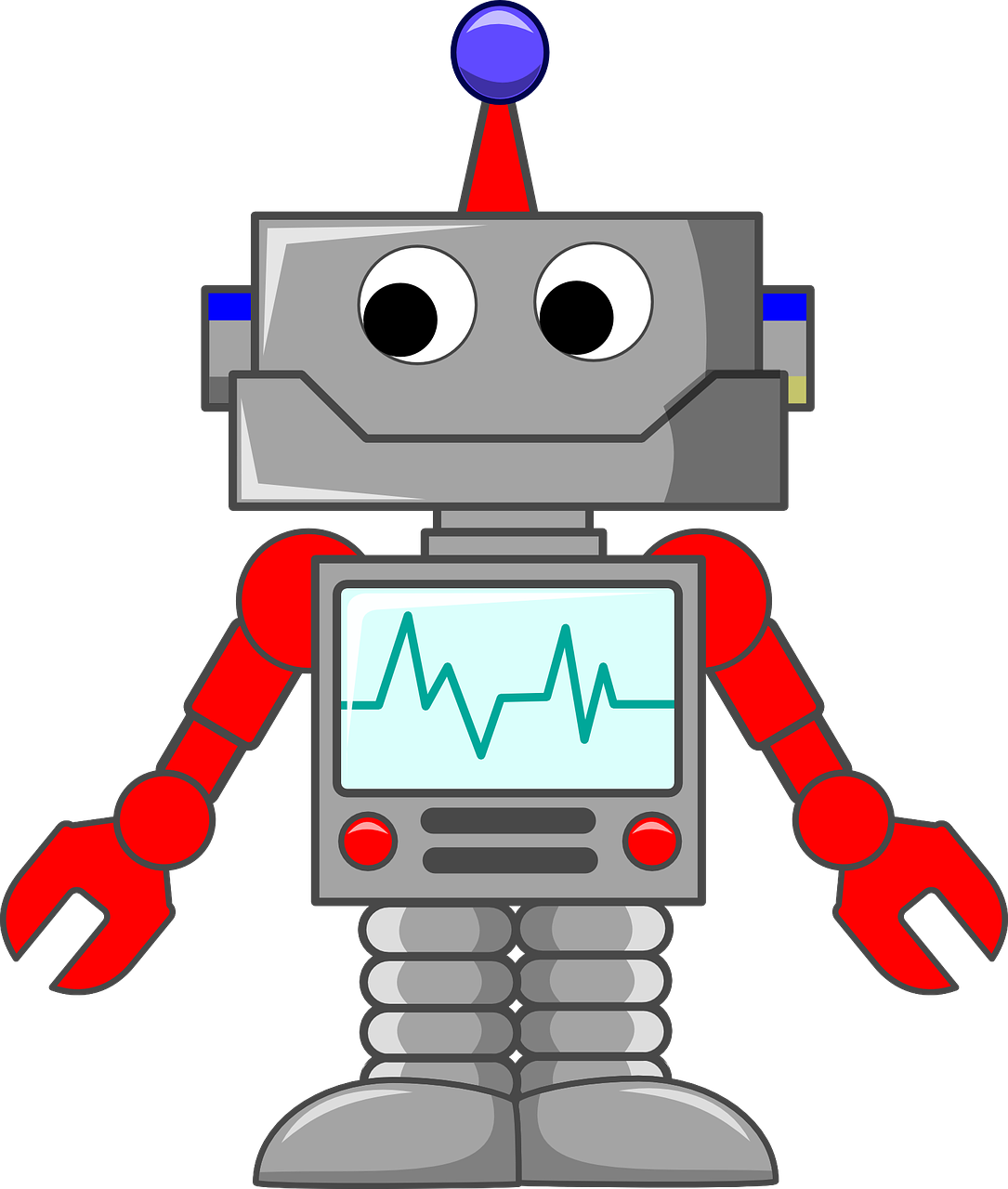 Roboter vor dem Walzertanzen, https://pixabay.com/de/vectors/roboter-maschine-technologie-312566/