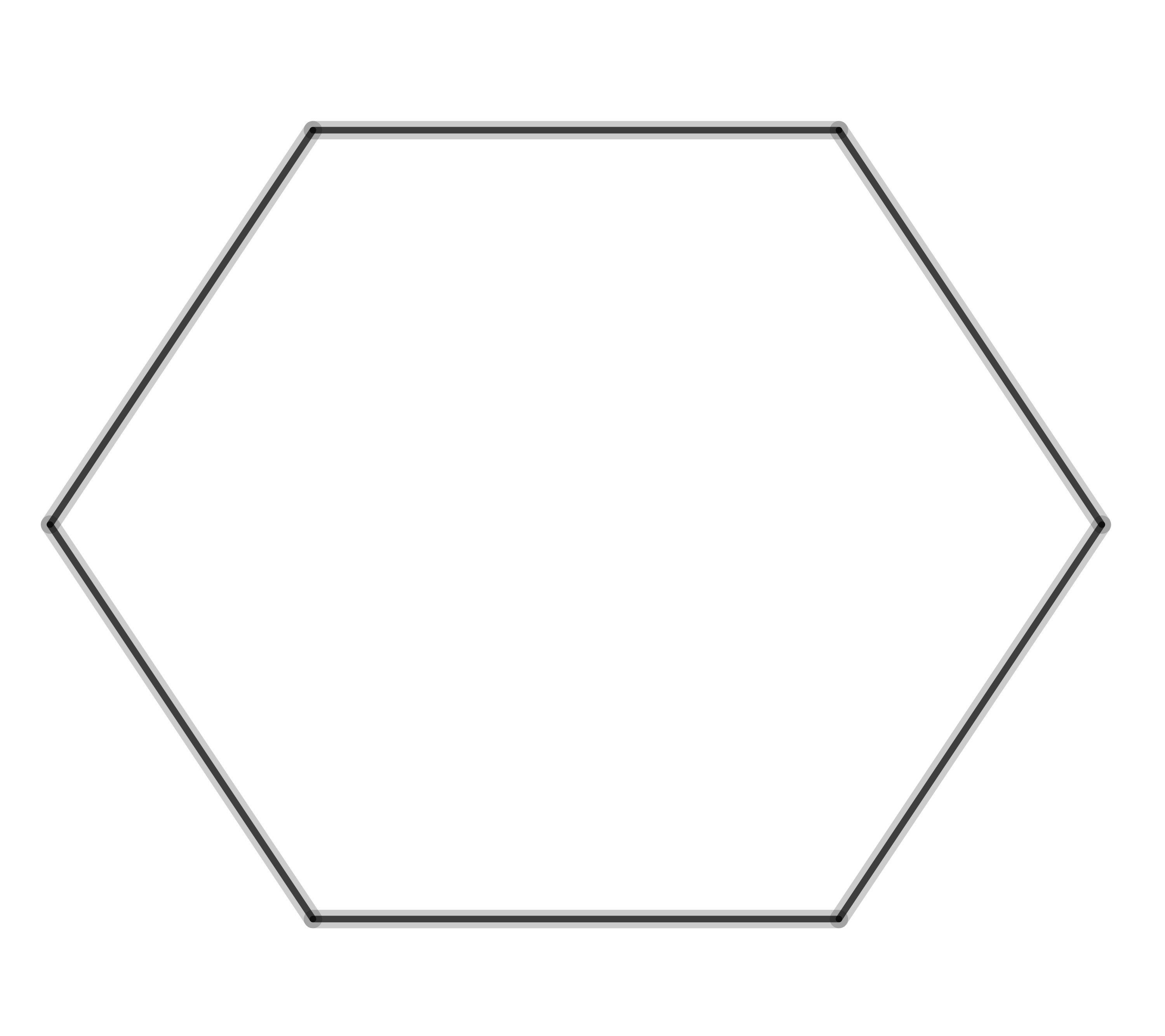 Шестиугольник из бумаги