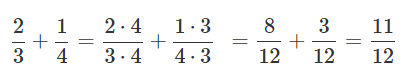 Denominador principal con variables