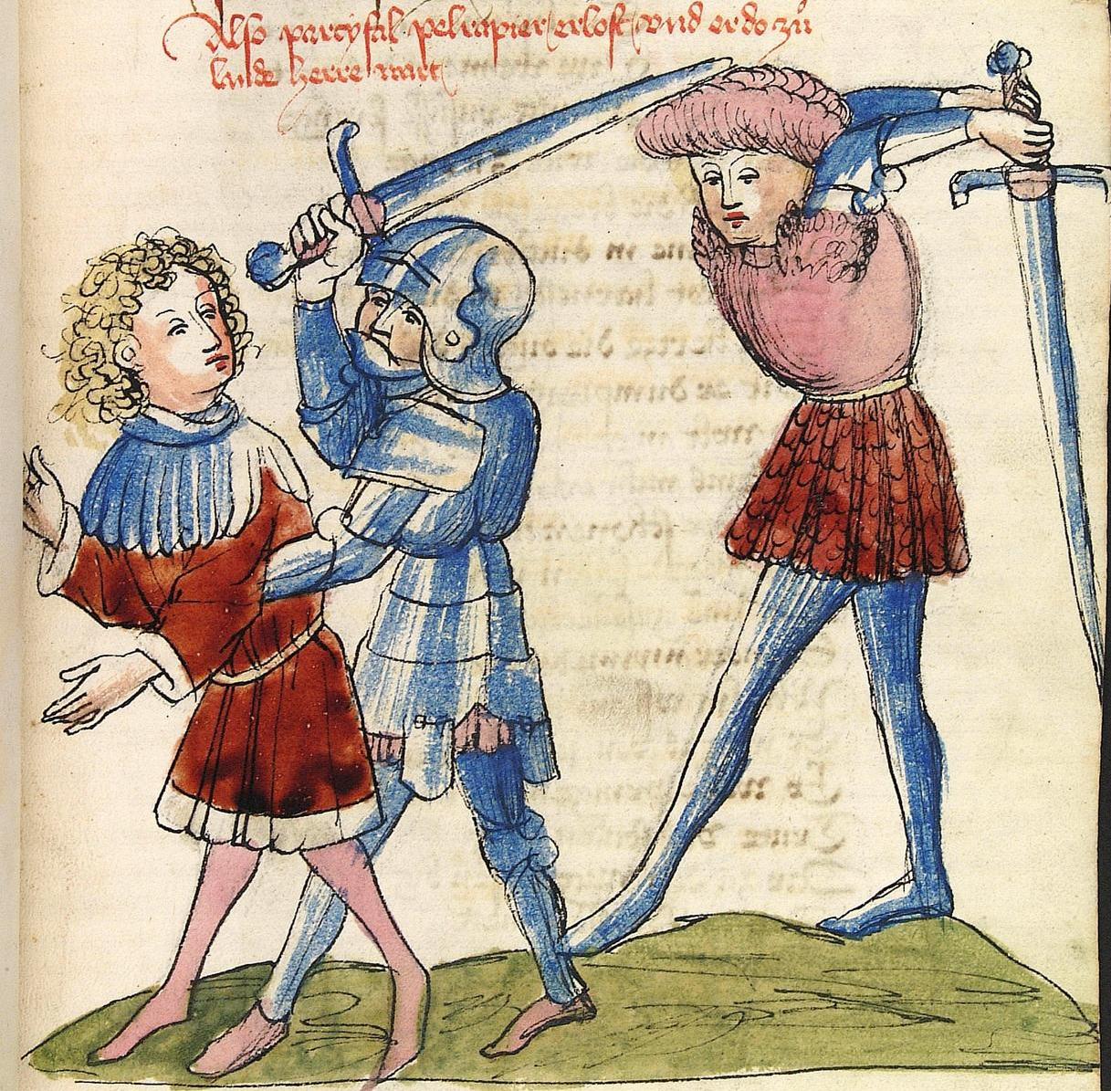 Parzival und Condviramur