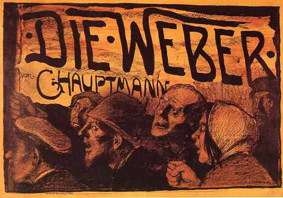 Plakat von Emil Orlik, 1897
