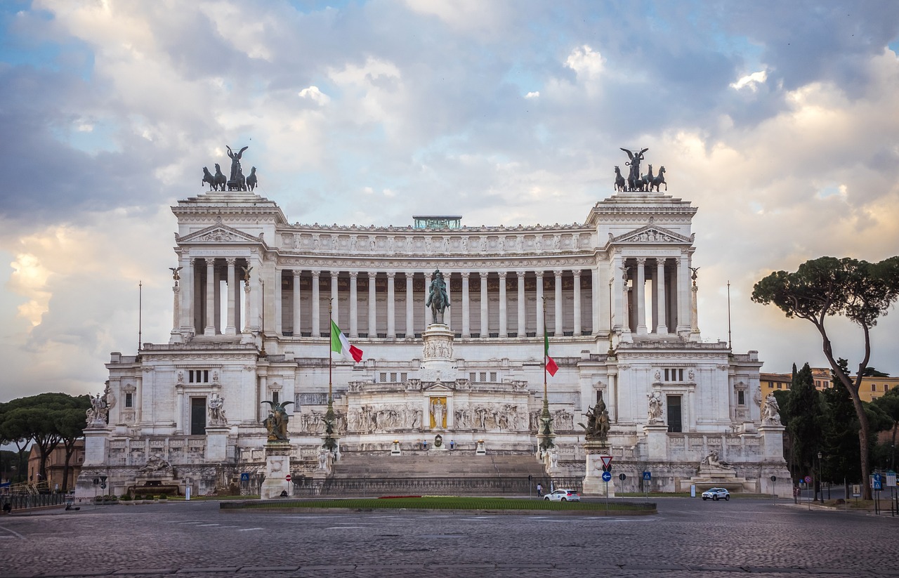 Vittoriano (Monument an König Emanuel II.) in Rom