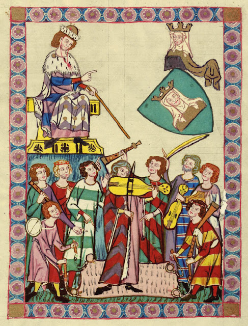 Leuthold von Seven im Codex Manesse