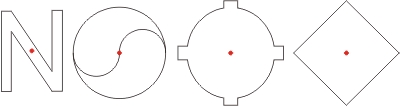punktsymmetrische Figuren symmetriezentrum