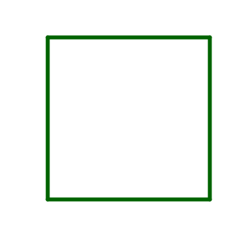 Vierecke Quadrat unbeschriftet