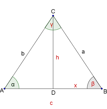 11. Sätze am rechtwinkligen Dreieck: 11.1. Das rechtwinklige Dreieck, Mathematik, Grundkurse (Vorkurs zum Telekolleg), Telekolleg, Lernen