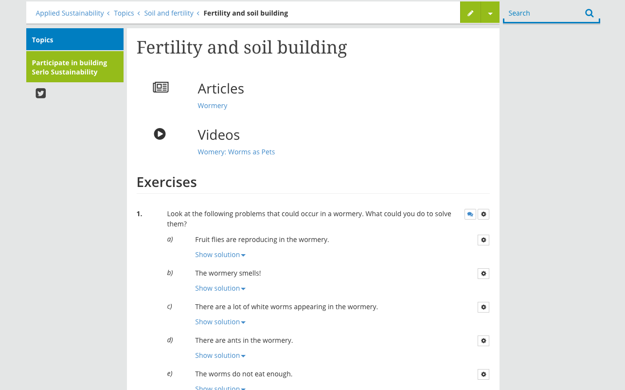 topic overview soil building screenshot